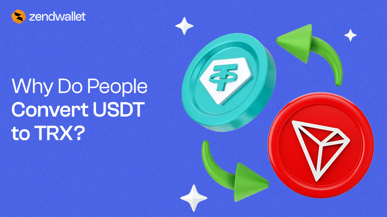 Convert Tether USDT to TRON TRX