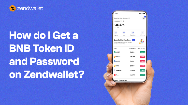 BNB Token ID and Password